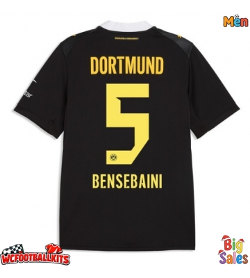 Borussia Dortmund Ramy Bensebaini #5 Replica Away Stadium Shirt 2026-27 Short Sleeve